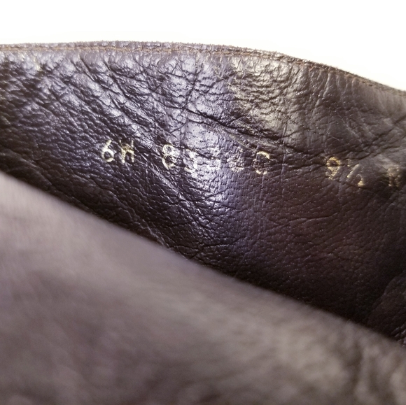 STUART WEITZMAN CHUNKY ANKLE BOOTS BACK ZIPPER SIZE 9.5 N OR 8.5 B - Picture 9 of 10